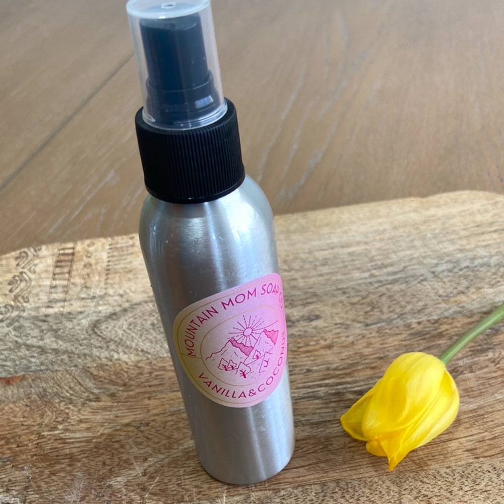 Body Oil Spray Vanilla & Coconut spray Not Greasy